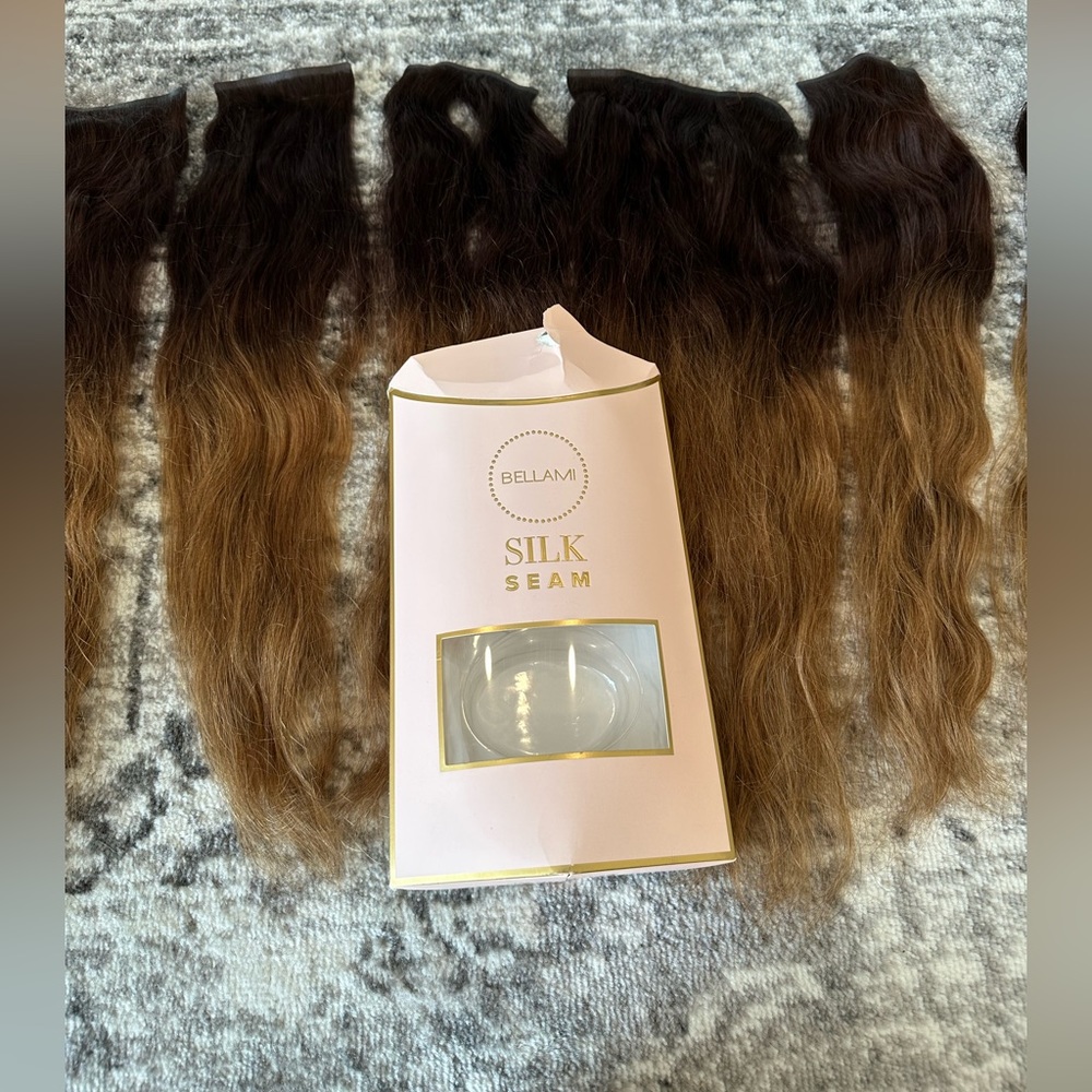 Bellami 22 inch silk seam ombre extensions
